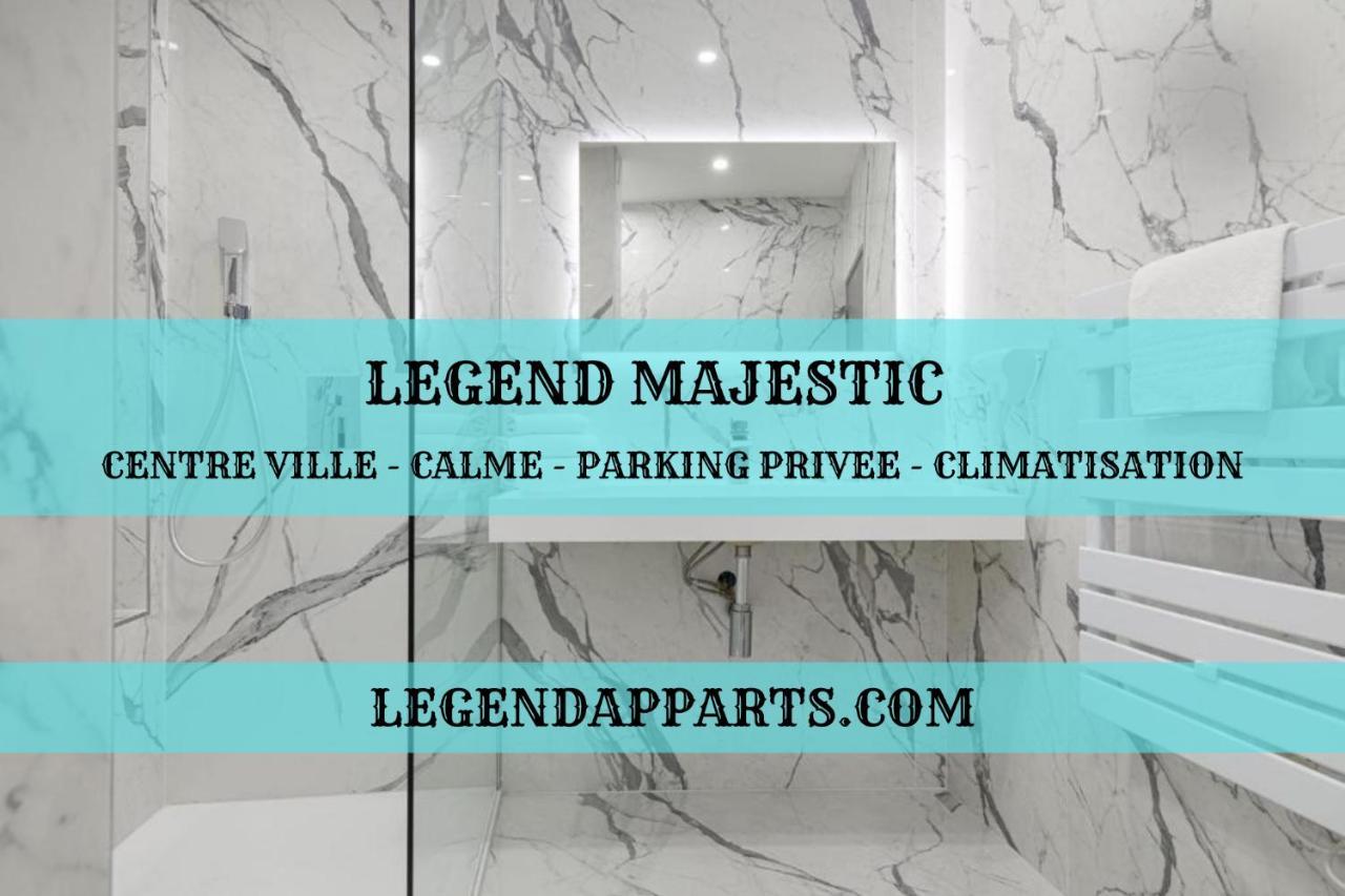 Legend Majestic - Parking Prive- Climatisation - Gare - Centre Ville Mâcon Εξωτερικό φωτογραφία